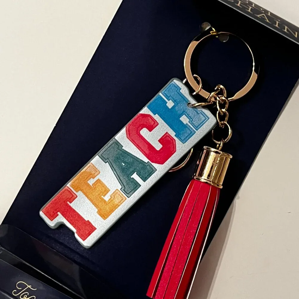Teacher Tassel Keychain (new‎ / w/a/x)